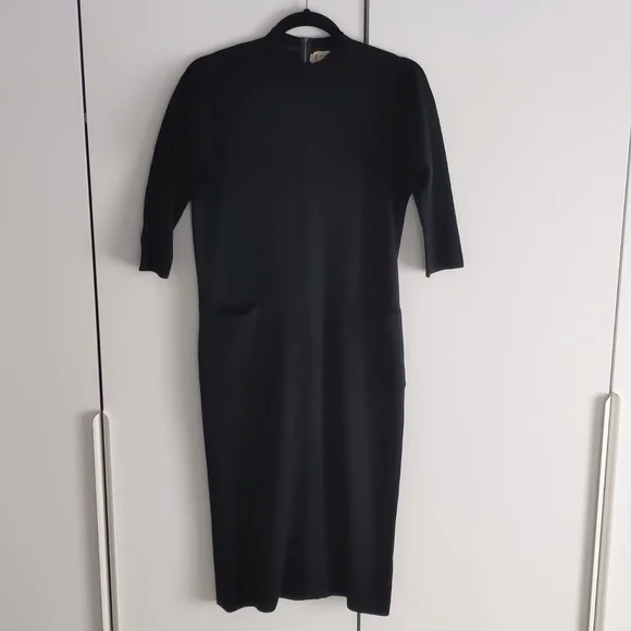 Vintage | Dresses | Pristine Vintage Kimberly Black Wool Shift Midi Pocket Dress Size Ml | Poshmark Vintage | Dresses | Pristine Vintage Kimberly Black Wool Shift Midi Pocket Dress Size Ml | Poshmark
